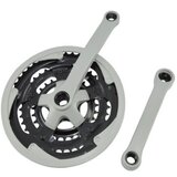 Srednji pogon mtb sivi 28/38/48Tx170 mm ( 250008 )
