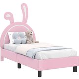  Posteljica za malčke z vzglavjem Roza 70 x 140 cm PU, (5000105642) | Shoptok.si
