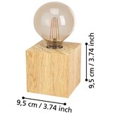 Eglo 43733 - Stona lampa PRESTWICK 1xE27/40W/230V bež | Eponuda.com