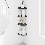  Lebdeća polica s policom s pohranom 4 pcs Crna 15 x 15 x 2 cm | Eponuda.com