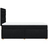 Box spring krevet s madracem crni 90x190 cm od tkanine | shoptok.hr