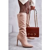 Kesi Classic Suede Black Boots On A Beige Ameya | shoptok.hr