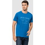 Muška Majica PACK GO TRAVEL T M T-shirt - PLAVA Cene
