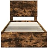  Konstrukcija postelje Dimljeni oreh 90 x 200 cm Konstruiran les, (5000103292) | Shoptok.si