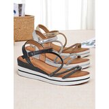 Resti Women’s wedge sandals with rhinestones Ballosa | shoptok.hr