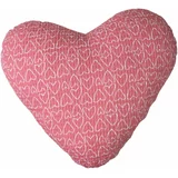 Bubaba ukrasni jastuk srce rozo vafl