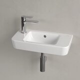 Villeroy Boch 4342L501 O.Novo Compact 50 x 25 cm keramični umivalnik z odprtino za armaturo leva izvedba | Shoptok.si