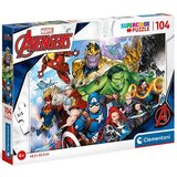 Clementoni Marvel Osvetnici Supercolor puzzle od 104 kom - | shoptok.hr