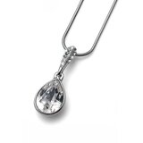 Oliver Weber ženski Reach Crystal Lančić sa swarovski sivim kristalnim priveskom | ePonuda.com