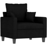  Fotelja crna 60 cm Tkanina | Eponuda.com