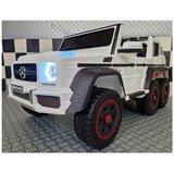Cars4kids 12V Mercedes G63 6X6 - dječji auto na akumulator, bijeli Cene
