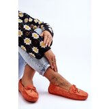 Boto marka niezdefiniowana Women's Suede Moccasins Orange Si Passione | Shoptok.si