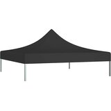 Krov za šator za zabave 3 x 3 m crni 270 g/m² | shoptok.hr