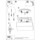Nice Lamps siva stropna svetilka 25x25 cm mitra – | Shoptok.si