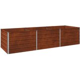 Povišeni vrtni krevet Rđa 240 x 80 x 55 cm corton | shoptok.hr