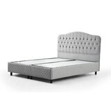Woody Fashion bračni krevet vassi 160 x 200 grey Cene