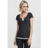Urban Classics Ladies Two-Colored T-Shirt cha/gry | Shoptok.si