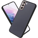 Cadorabo Ohišje, združljiv s Samsungom v zamrznjenem črnem - hibridnem zaščitnem pokrovu s TPU silikonom v notranjosti in mat plastičnim hrbtom, (20694333) | Shoptok.si