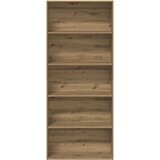 Ormarić za knjige boja hrasta 80x30x189 cm konstruirano drvo | Eponuda.com
