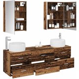  Set namještaja za kupaonicu 5 kom. Staro drvo | shoptok.hr