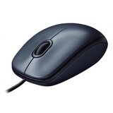  Mouse USB Logitech M100 Optical Corded Black 910-006652 | Eponuda.com