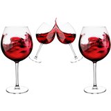Altom design Diamond XXL Čaše za Crno Vino 720 ml - Elegancija i Stil | shoptok.hr