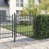  Ogradna vrata EMMEN 100 x 100 cm Čelik s praškastim premazom | shoptok.hr