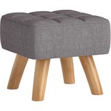 HOMCOM opora za noge poliester 27D x 27Š x 26V cm sivo, (5000235438) | Shoptok.si