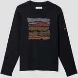 Dobson Pass Kids Longsleeve T-Shirt black / hillscape