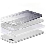 Nillkin Silikonski ovitek z bleščicami Bling 2v1 za Samsung Galaxy S20 Plus G985 - srebrno siv | Shoptok.si