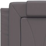  Okvir za krevet s uzglavljem sivi 120x200 cm od umjetne kože | shoptok.hr