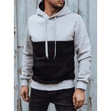 DStreet Bluza męska z kapturem jasnoszara Cene
