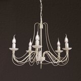 Orion LU 1531/5 - Luster na lancu VELA 5xE14/40W/230V prečnik 60 cm bela/zlatna/patina | Eponuda.com
