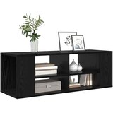  Set TV komoda Crni hrast 102 x 35 x 35 cm Konstruirano drvo | shoptok.hr