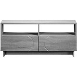  TV stalak 90 x 34.5 x 40 cm Siva Sonoma Konstruirano drvo | shoptok.hr