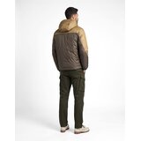 Ea7 Emporio Armani TRAIN ATHLETIC COLOUR BLOCK PUFFY JACKET Smeđa | shoptok.hr