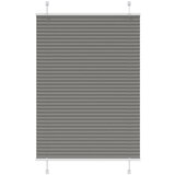 vidaXL Plisirana roleta antracit 100x150 cm širina tkanine 99,4 cm Cijene