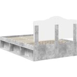  Konstrukcija postelje Beton 120 x 200 cm Masivno borovo les, (5000102141) | Shoptok.si