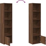 vidaXL Regal za knjige boja hrasta 31x24x127 cm konstruirano drvo | shoptok.hr