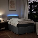  Krevet s oprugama i madracem svjetlosivi 120x190 cm od tkanine | shoptok.hr