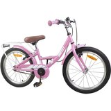 vidaXL Otroško Kolo 18 Palcev za 5-7 let Svetlo roza - - roza - 12.5 - 123 x 51 x 78 cm - 2025--v1 | Shoptok.si