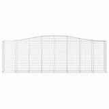  Lučne gabionske košare 5 kom 400x50x120/140cm pocinčano željezo | shoptok.hr