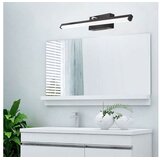 Toolight led zidna svjetiljka kupaonice iznad ogledala 12W 50CM APP373-1W crna | shoptok.hr