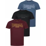 Lonsdale Men's t-shirt regular fit triple pack