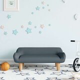  Dječja sofa tamnosiva 70x40x24 cm tkanina | shoptok.hr
