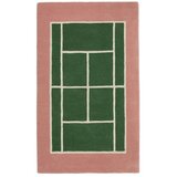 OYOY Mini Otroška igralna preproga iz mešanice volne 88x150 cm Tennis – Cene