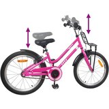  Otroško Kolo 20 Palcev za starost od 6 do 11 let Roza Črna - - roza - 15.2 - 137 x 54 x 79 cm - 2025- | Shoptok.si