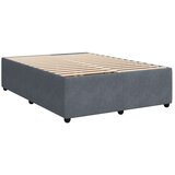  Krevet s oprugama i madracem tamnosivi 140x190 cm baršunasti | shoptok.hr