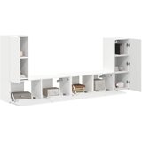  Set TV komoda 4 pcs Bijelo Konstruirano drvo | Eponuda.com