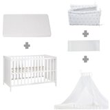 Roba Bijeli dječji krevet 60x120 cm – | shoptok.hr